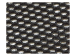 134 Black Hexagonal Mesh -Stiletto